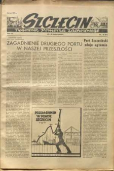 Szczecin. Tygodnik Pomorza Zachodniego. 1948 nr 21