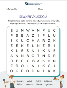 Liczymy zawody : karta pracy