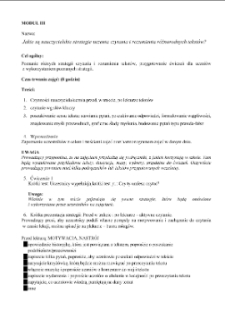 Jakie są nauczycielskie strategie uczenia czytania i rozumienia różnorodnych tekstów ?